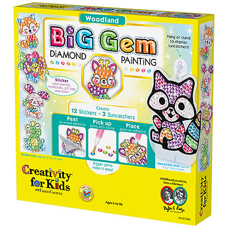 Creativity for Kids Big Gem Diamond Painting Woodland | My Toy Shop